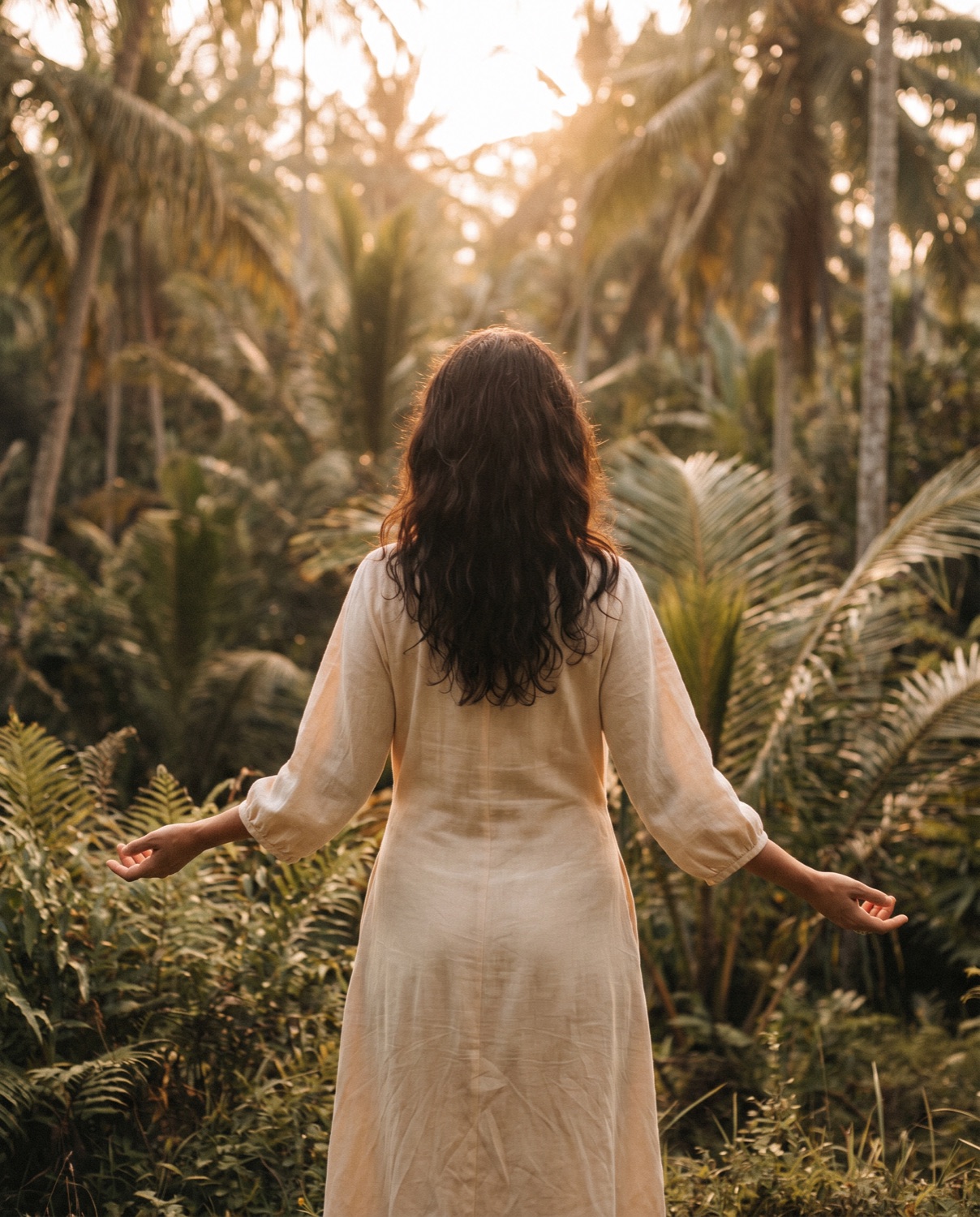 Femmes lumineuses au retour de Bali